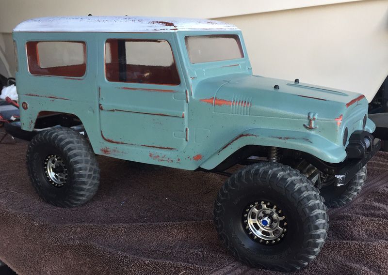 trx4 land cruiser body